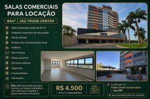 SALAS COMERCIAIS PARA LOCAÇÃO JAÚ TRADE CENTER
