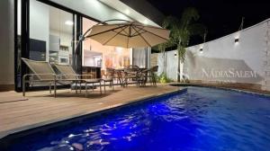 Arquitetura contemporânea, integração total e lazer privativo: exclusividade no Jardim Alvorada, Jaú